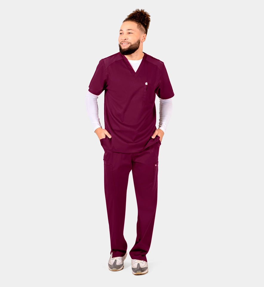 Men IRG –EDGE Mesh Panel V-Neck Top 2851