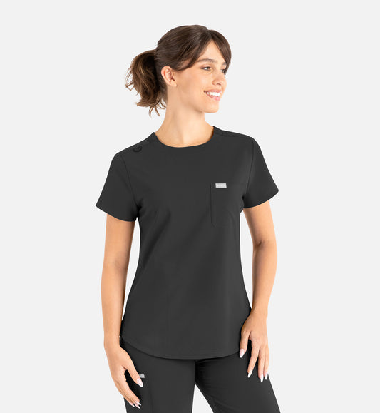 WOmen Maevn Momentum Round Neck Top 5005
