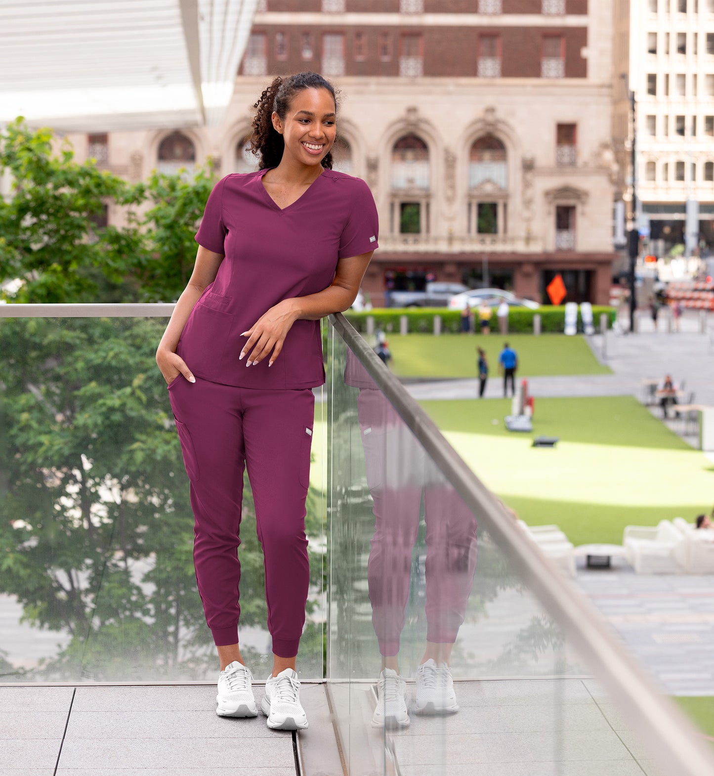 Women Maevn Momentum Yoga Waist Jogger 5092