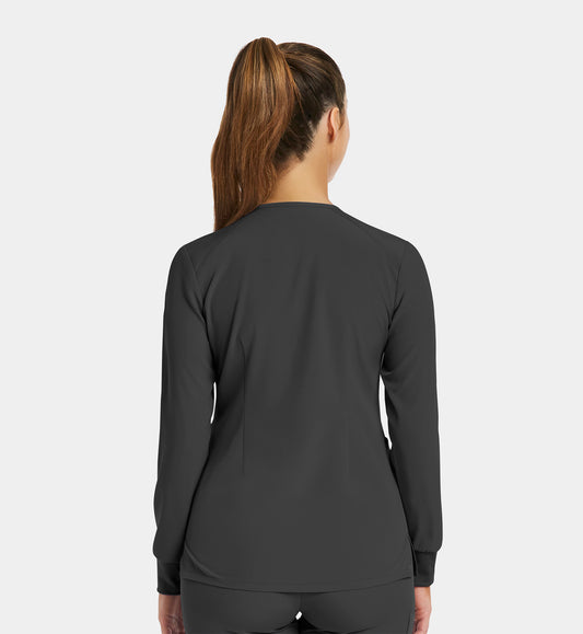 Women’s - Maevn Matrix Impulse Round Neck Snap Button Jacket 7510