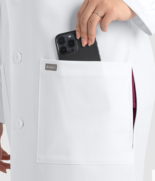 MAEVN MOMENTUM UNISEX FULL LENGTH LAB COAT 7555