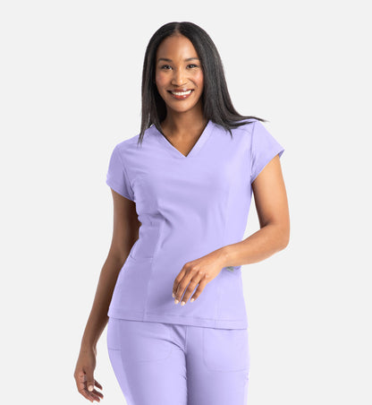 Women Maven Embrace Zoe - Banded V-Neck Top 2501