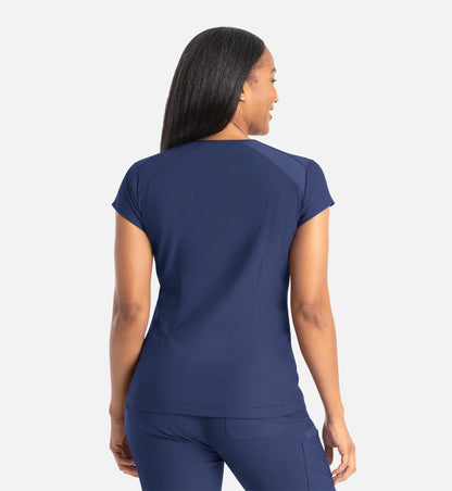 Women Maven Embrace Zoe - Banded V-Neck Top 2501