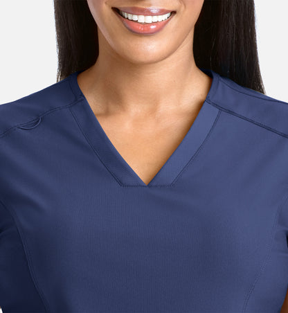 Women Maven Embrace Zoe - Banded V-Neck Top 2501