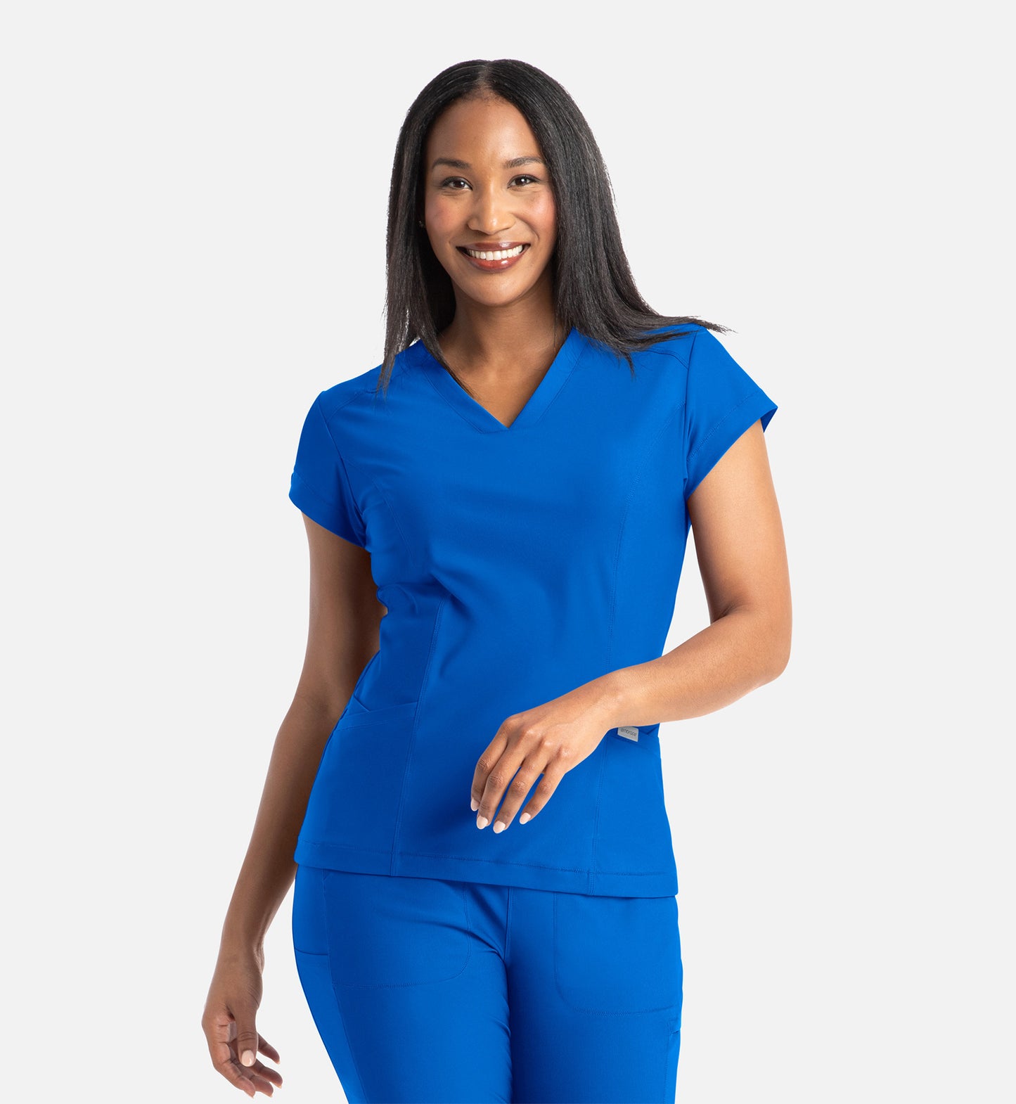 Women Maven Embrace Zoe - Banded V-Neck Top 2501
