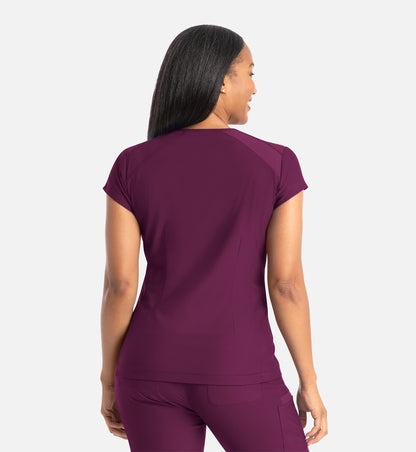 Women Maven Embrace Zoe - Banded V-Neck Top 2501