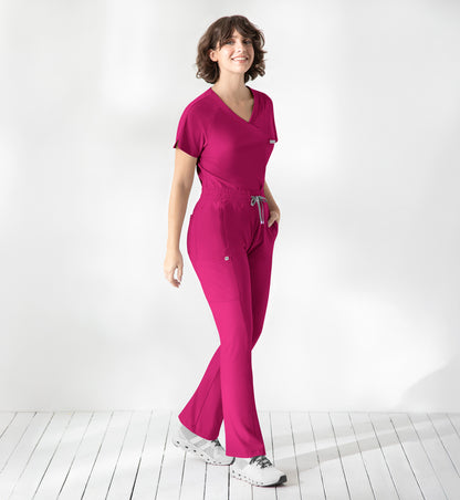 Women Maevn Embrace Luna - Tuckable Y-Neck Top 2502