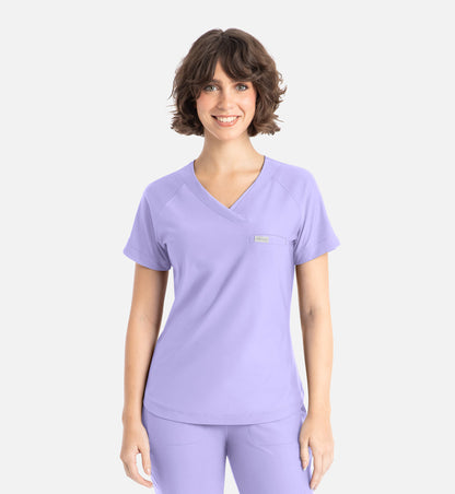 Women Maevn Embrace Luna - Tuckable Y-Neck Top 2502