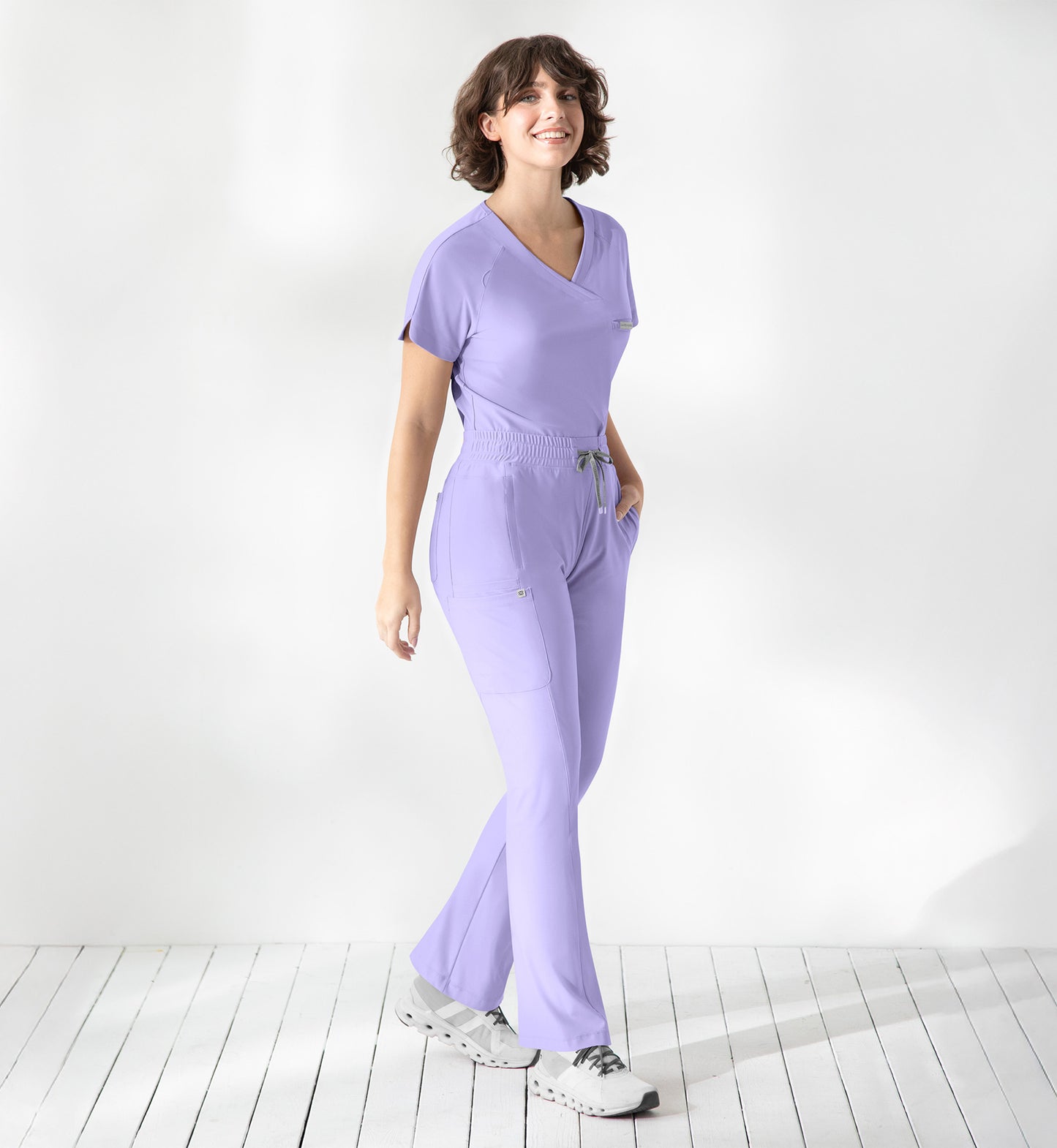 Women Maevn Embrace Luna - Tuckable Y-Neck Top 2502