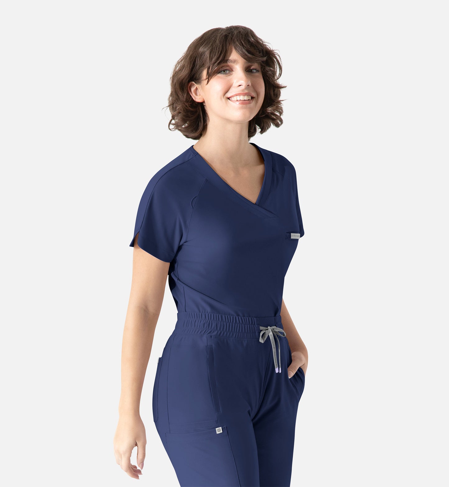 Women Maevn Embrace Luna - Tuckable Y-Neck Top 2502