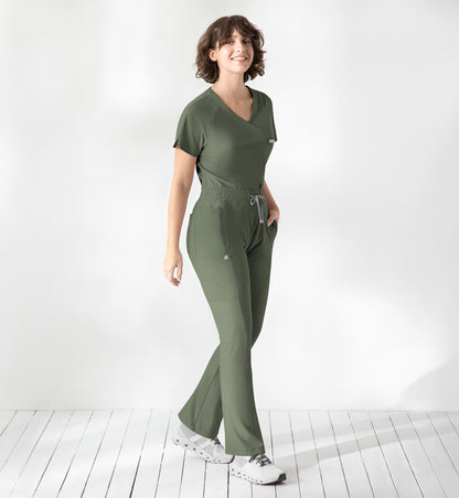 Women Maevn Embrace Luna - Tuckable Y-Neck Top 2502