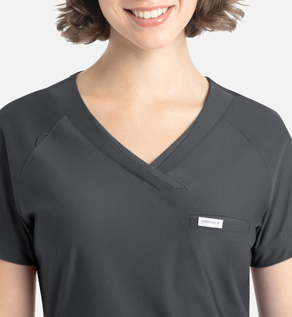 Women Maevn Embrace Luna - Tuckable Y-Neck Top 2502