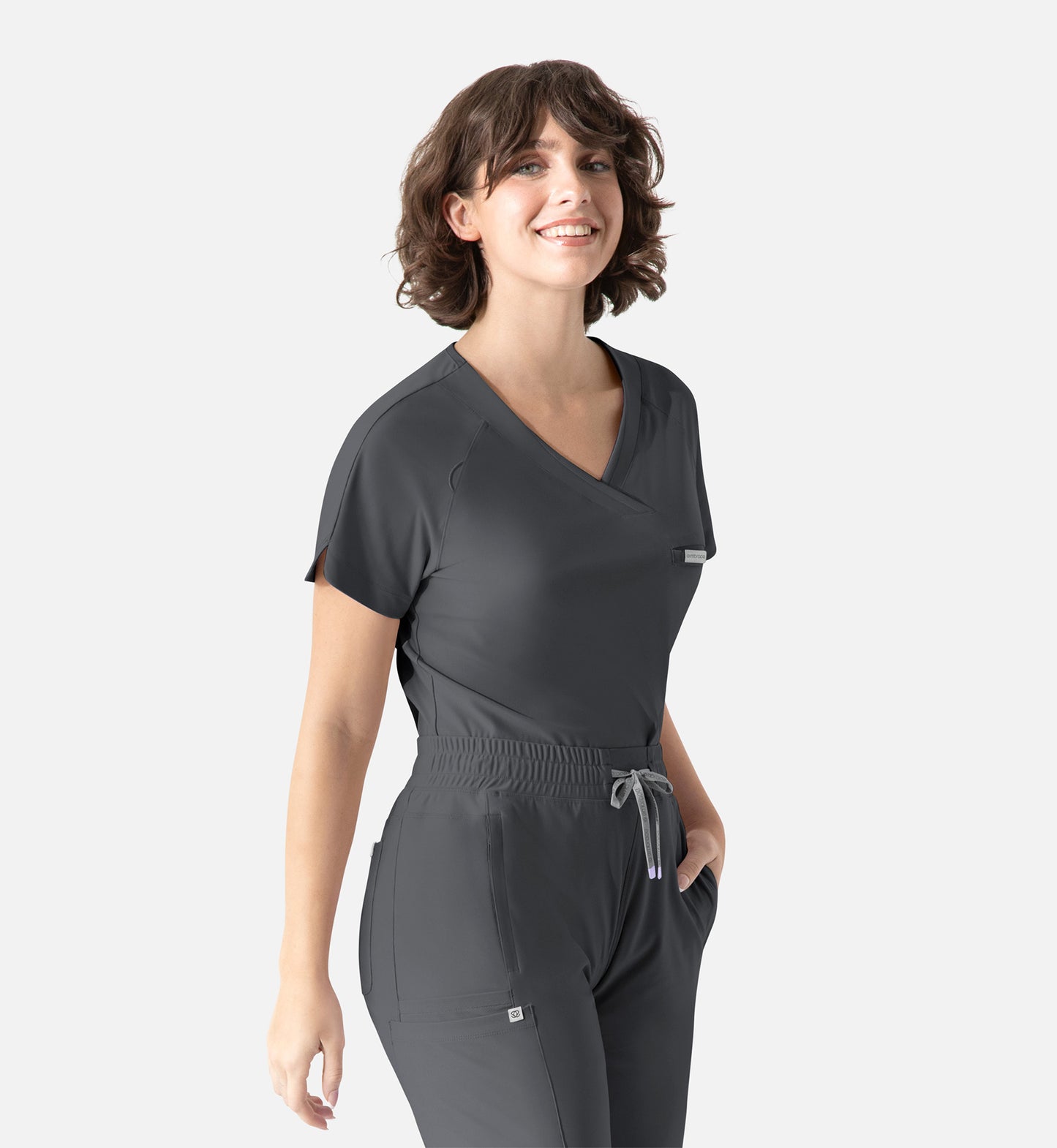 Women Maevn Embrace Luna - Tuckable Y-Neck Top 2502