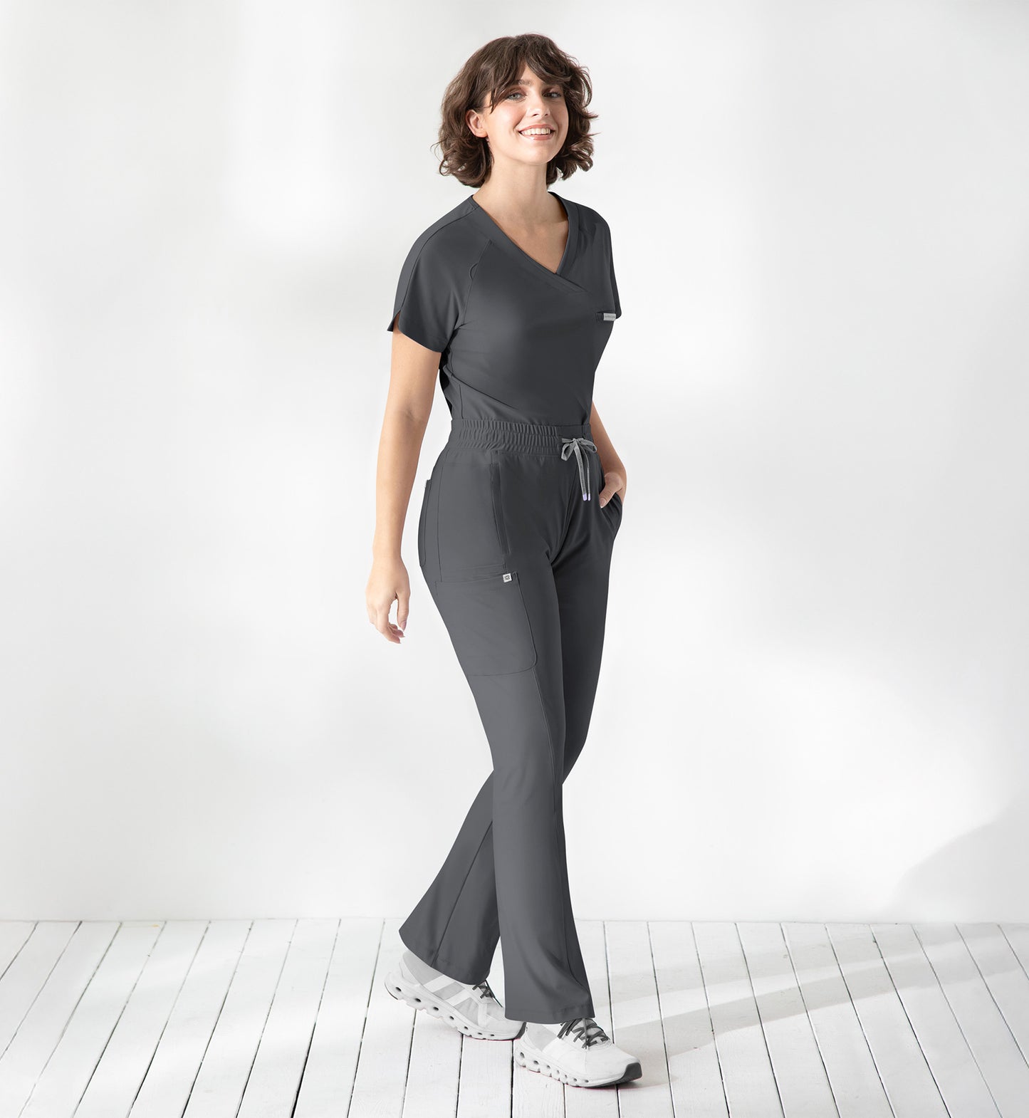 Women Maevn Embrace Luna - Tuckable Y-Neck Top 2502