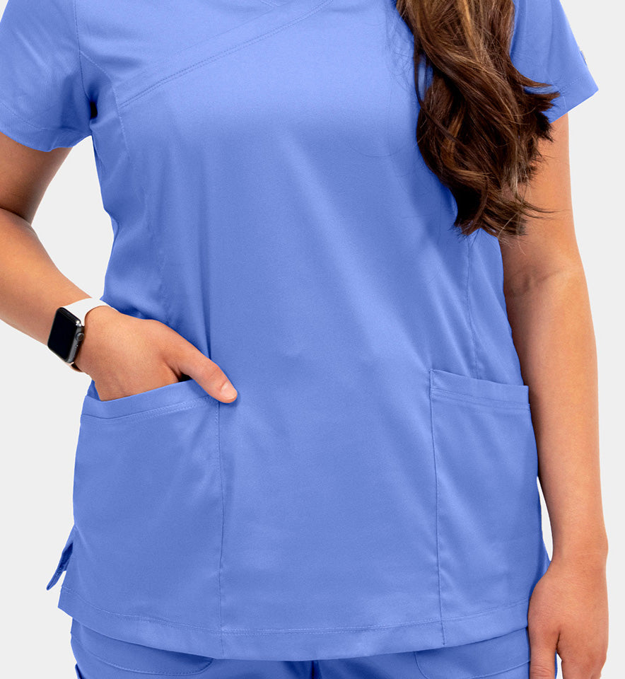Women- IRG –EDGE Mock-Wrap Top 2803
