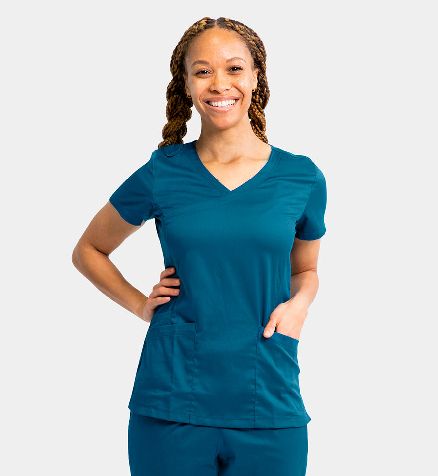 Women- IRG –EDGE Mock-Wrap Top 2803