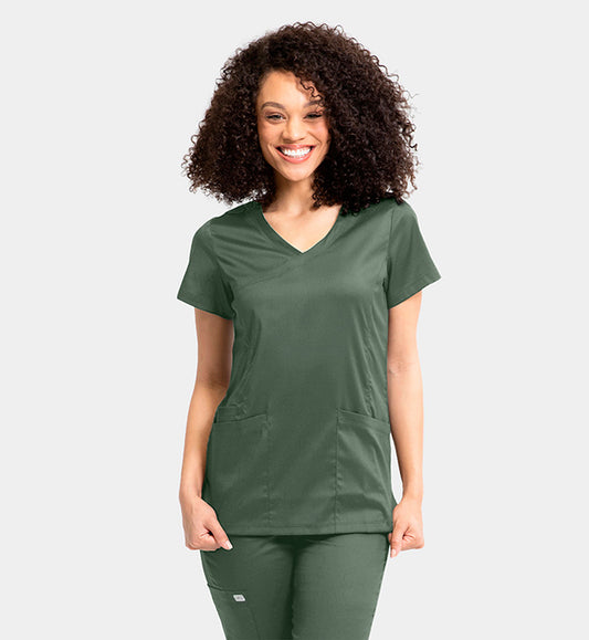 Women- IRG –EDGE Mock-Wrap Top 2803