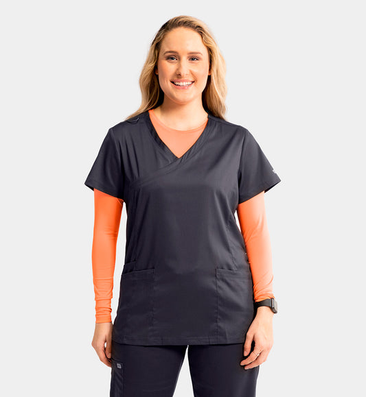 Women- IRG –EDGE Mock-Wrap Top 2803