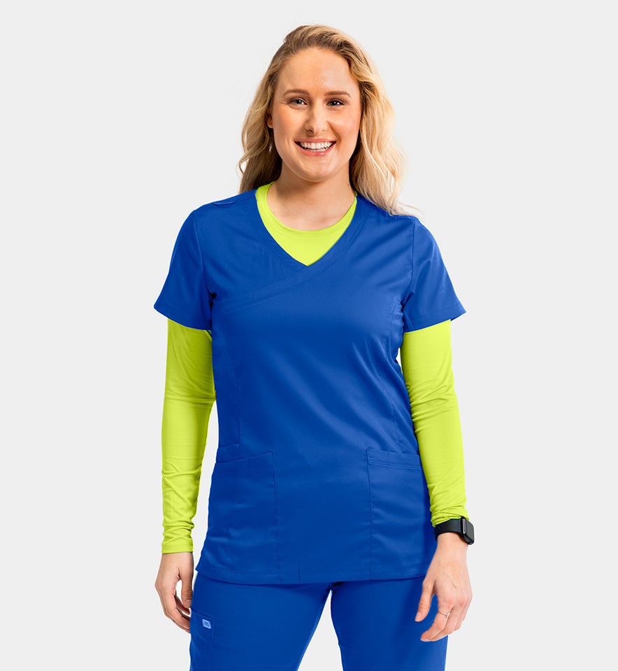 Women- IRG –EDGE Mock-Wrap Top 2803