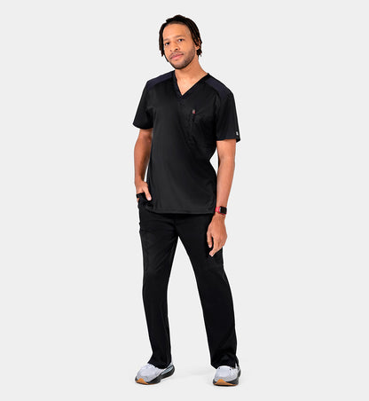 Men IRG –EDGE Mesh Panel V-Neck Top 2851