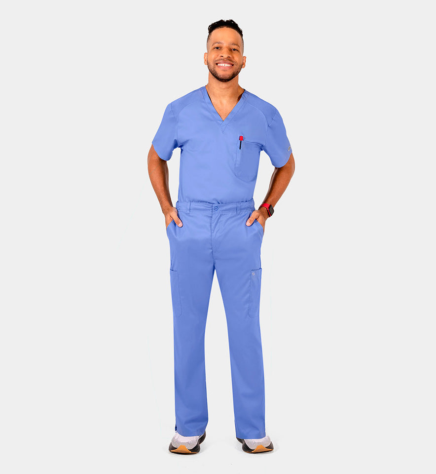 Men IRG –EDGE Mesh Panel V-Neck Top 2851