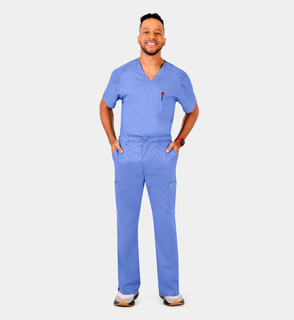 Men IRG –EDGE Mesh Panel V-Neck Top 2851