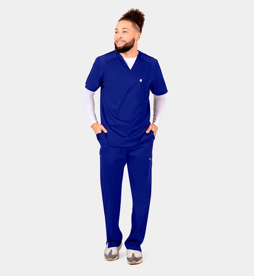 Men IRG –EDGE Mesh Panel V-Neck Top 2851