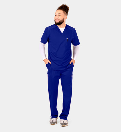 Men IRG –EDGE Mesh Panel V-Neck Top 2851