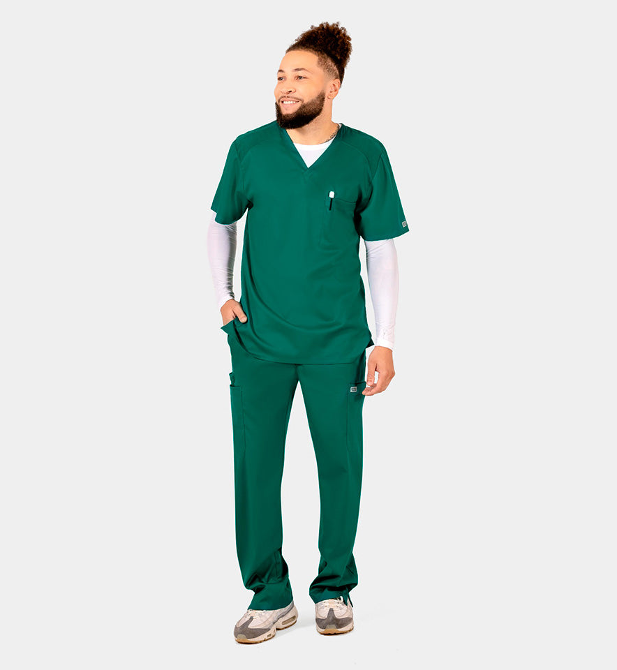 Men IRG –EDGE Mesh Panel V-Neck Top 2851