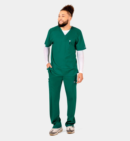 Men IRG –EDGE Mesh Panel V-Neck Top 2851