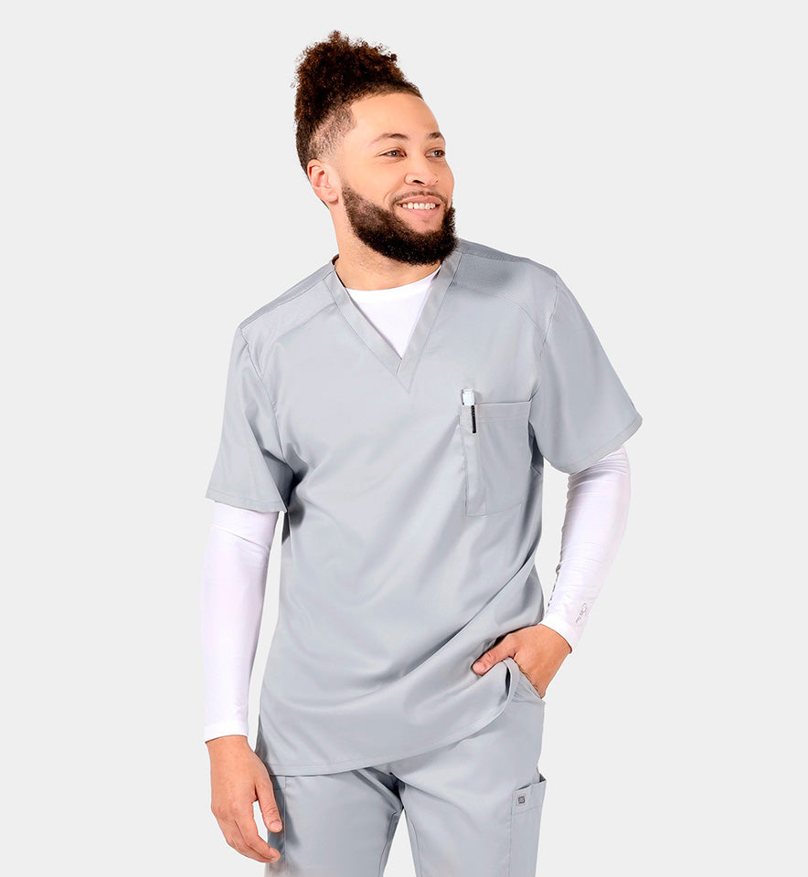Men IRG –EDGE Mesh Panel V-Neck Top 2851