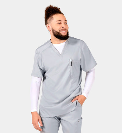 Men IRG –EDGE Mesh Panel V-Neck Top 2851
