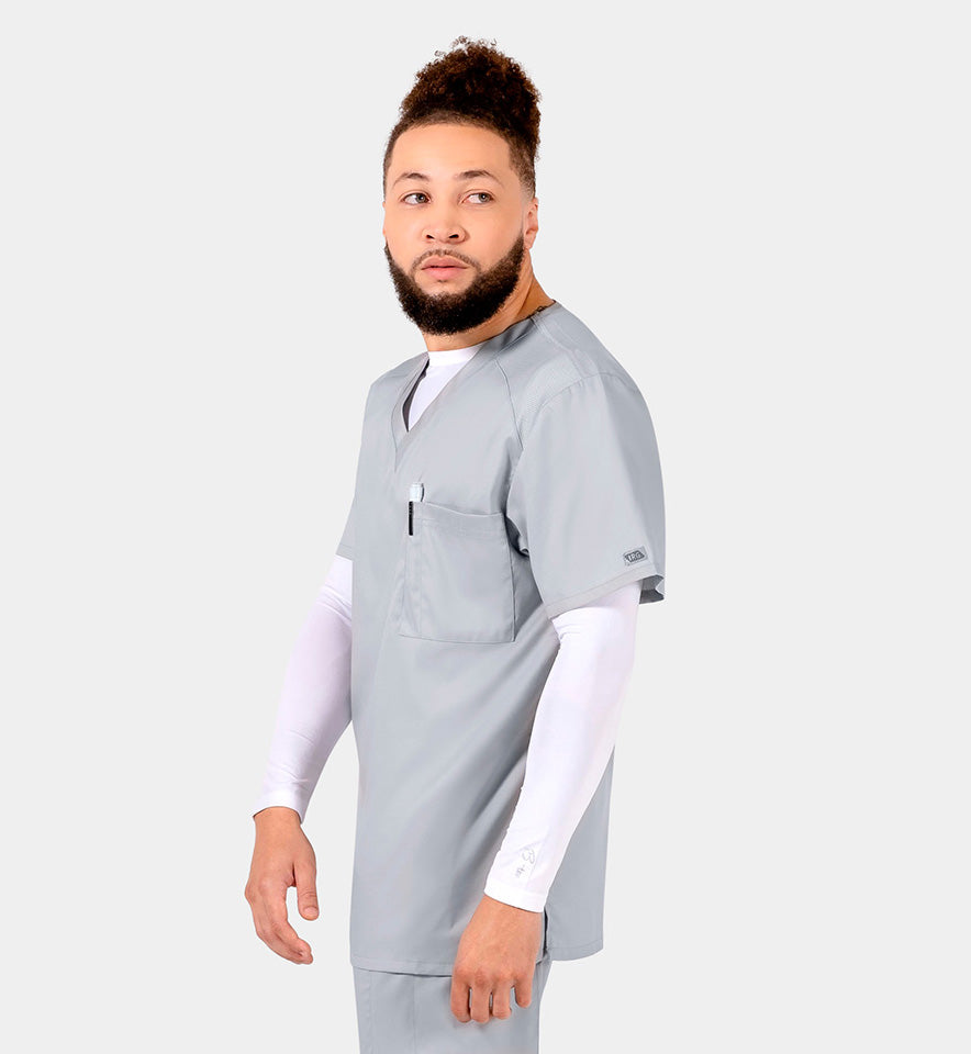 Men IRG –EDGE Mesh Panel V-Neck Top 2851
