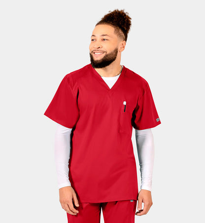 Men IRG –EDGE Mesh Panel V-Neck Top 2851