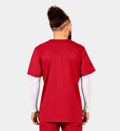 Men IRG –EDGE Mesh Panel V-Neck Top 2851