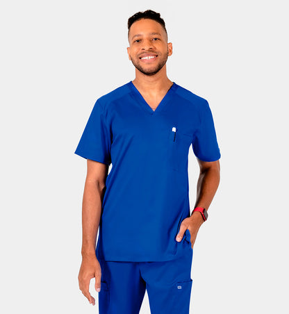 Men IRG –EDGE Mesh Panel V-Neck Top 2851