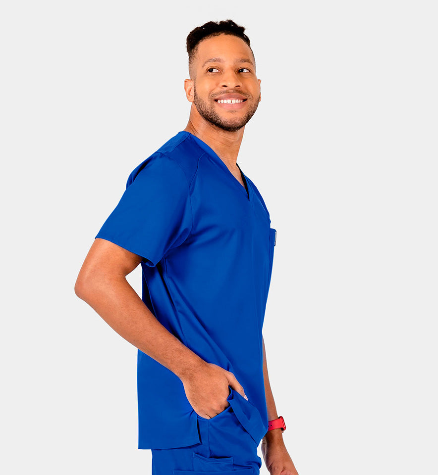 Men IRG –EDGE Mesh Panel V-Neck Top 2851