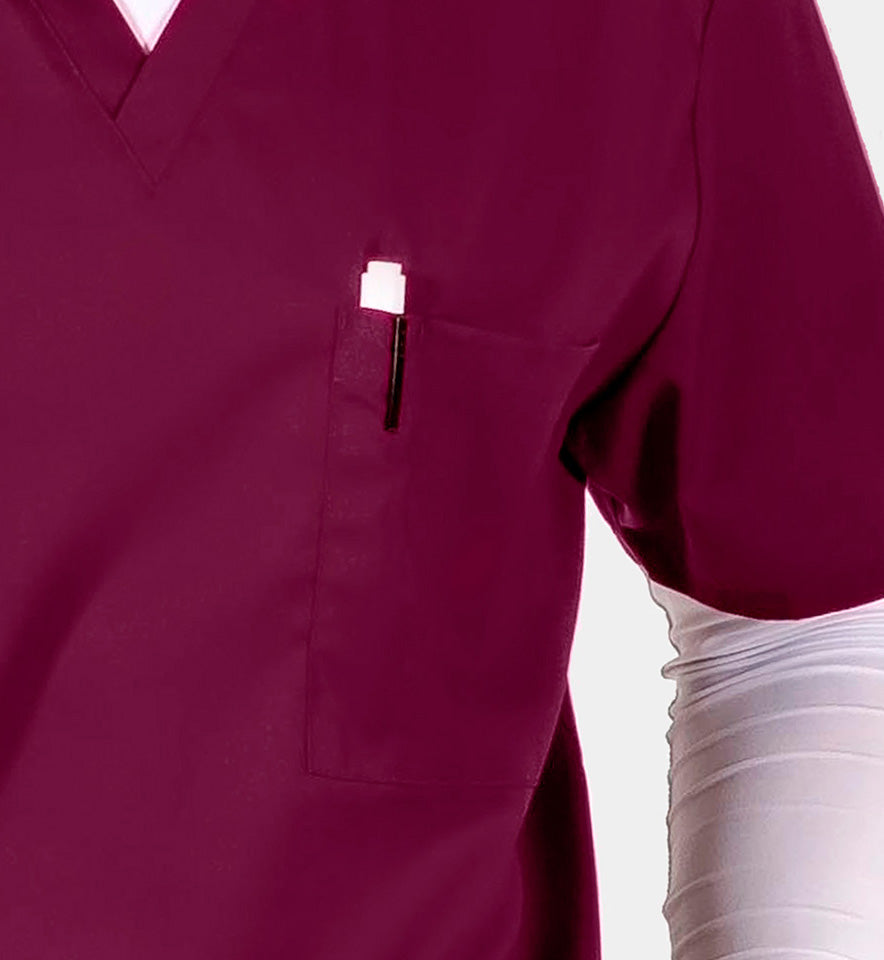 Men IRG –EDGE Mesh Panel V-Neck Top 2851