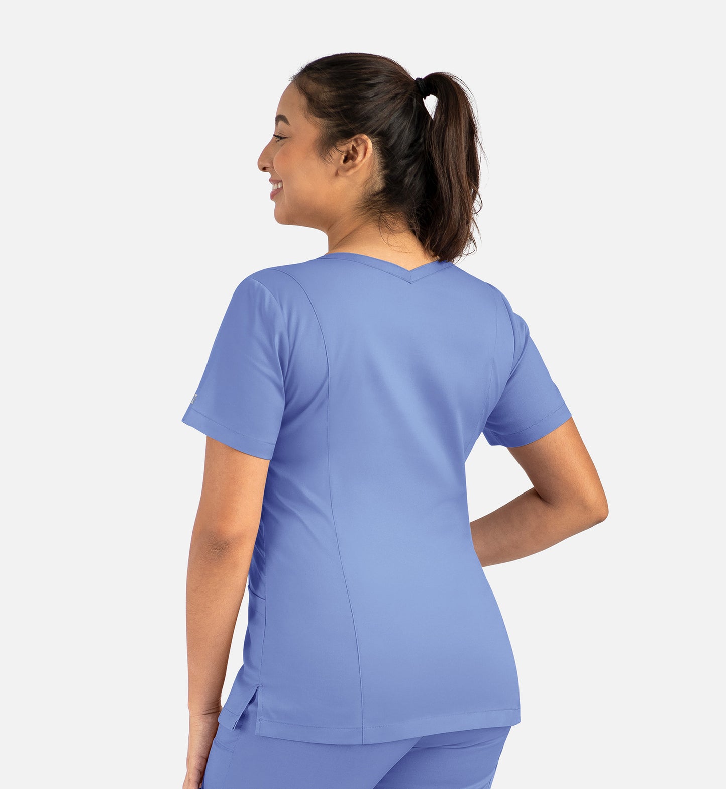 Women Maevn Matrix Double V-Neck Top 3501