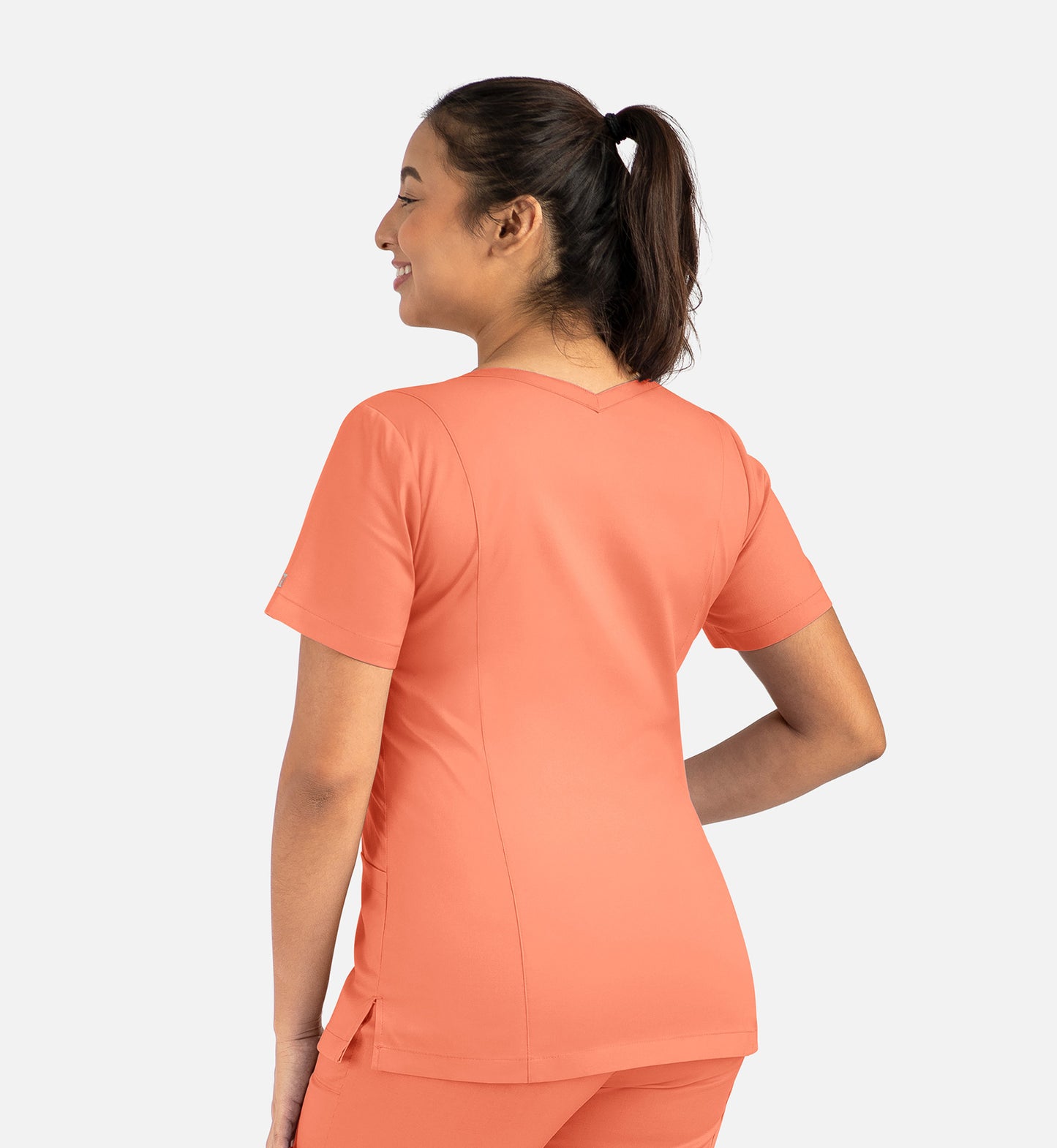 Women Maevn Matrix Double V-Neck Top 3501