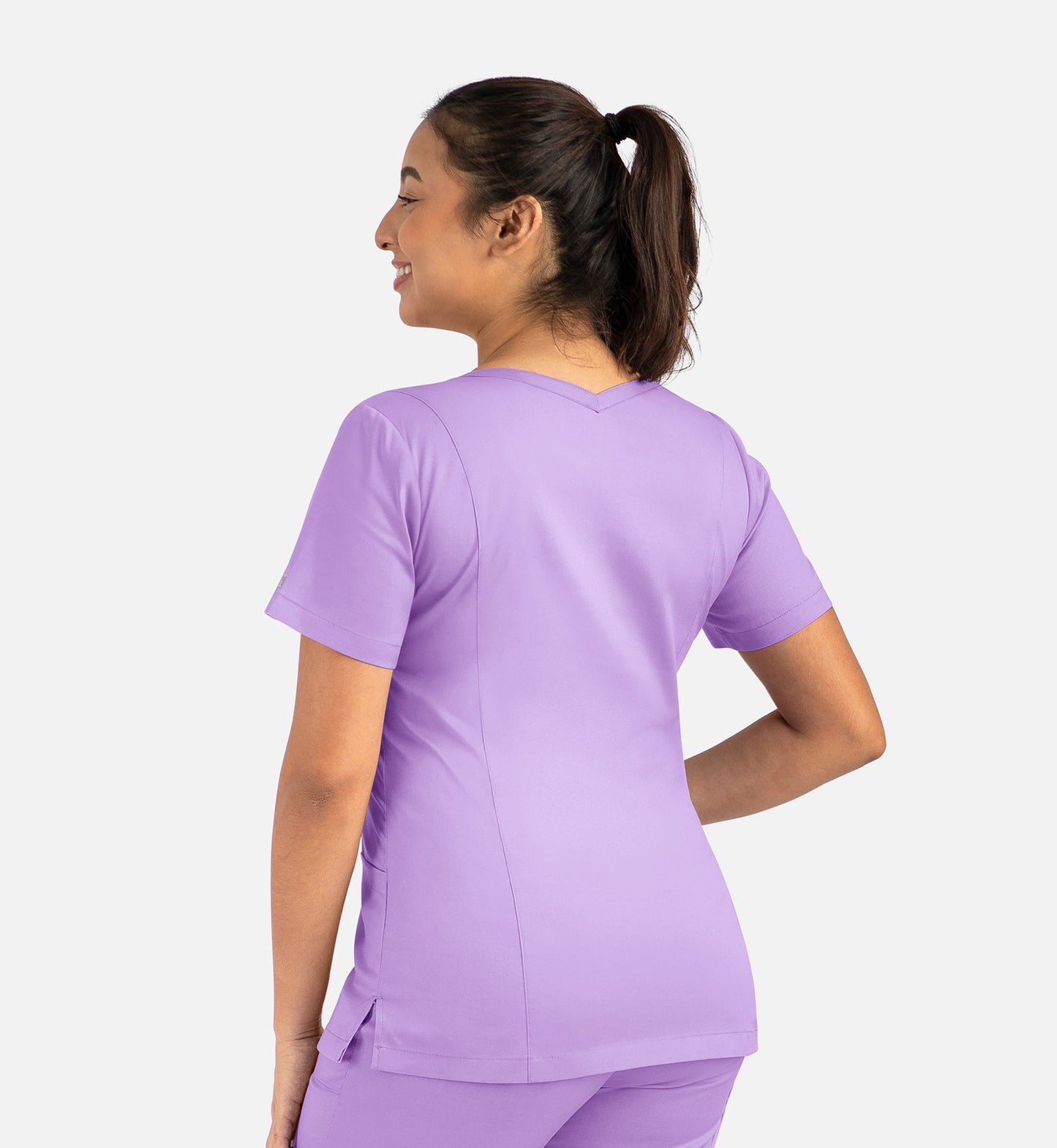 Women Maevn Matrix Double V-Neck Top 3501