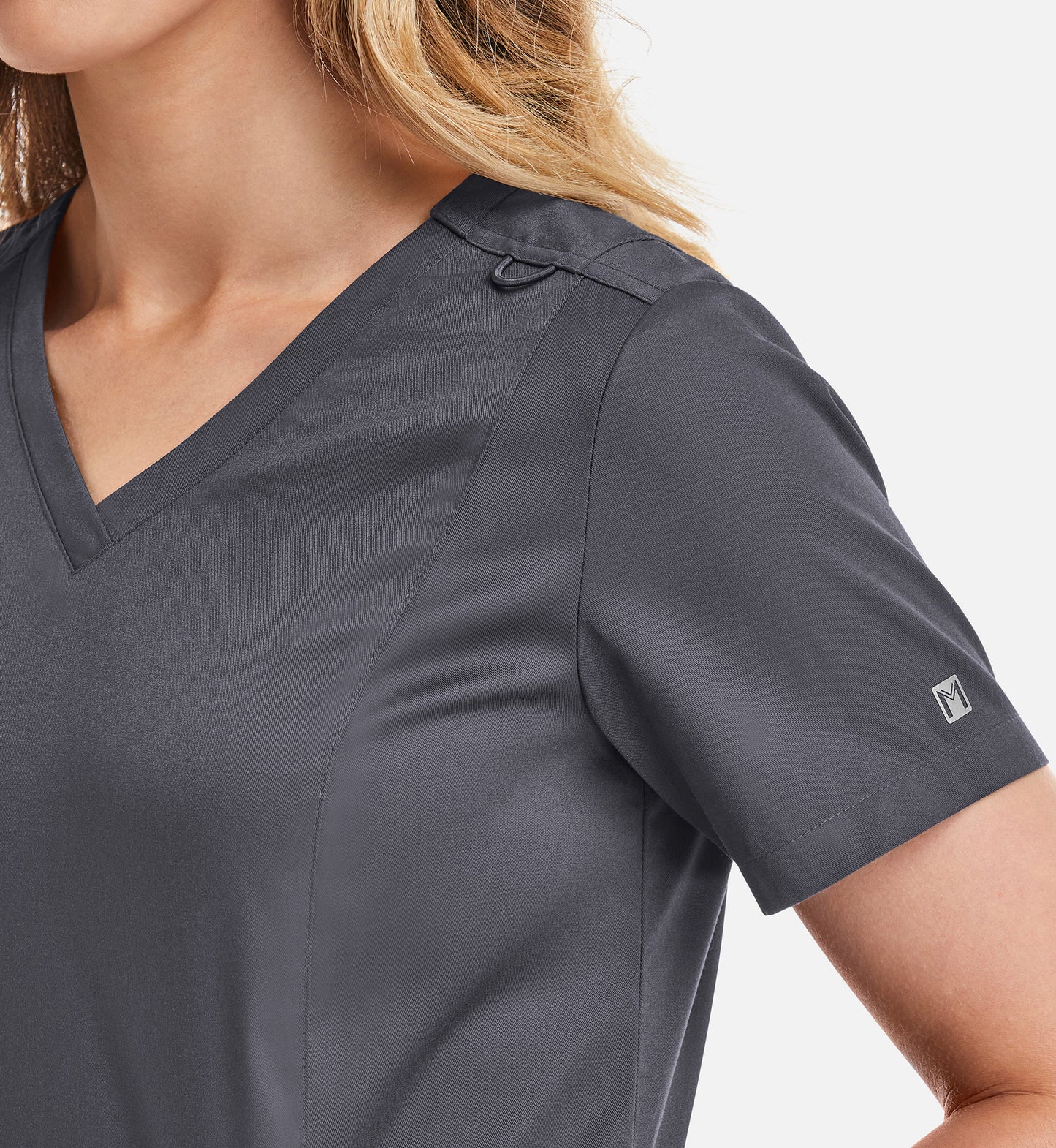 Women Maevn Matrix Double V-Neck Top 3501