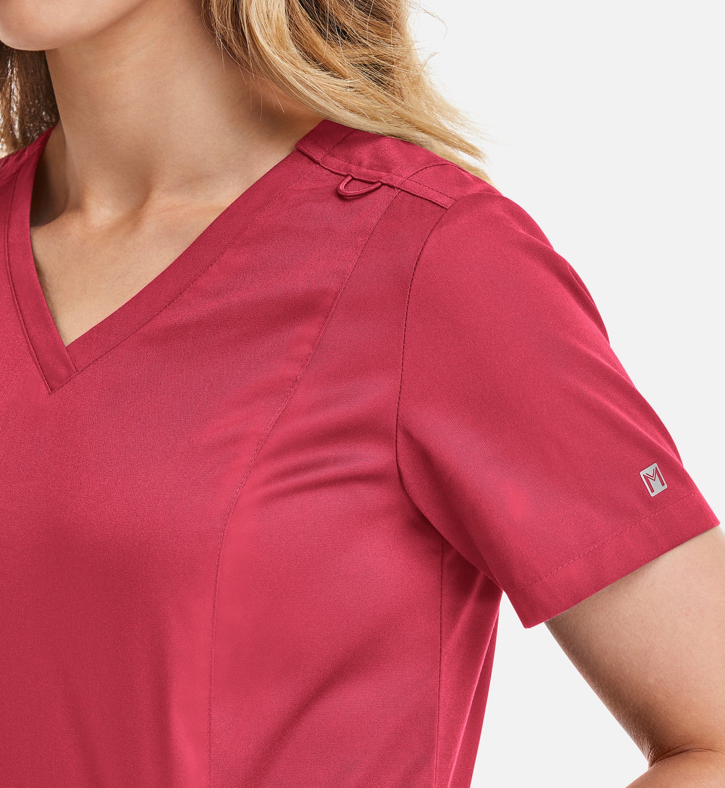 Women Maevn Matrix Double V-Neck Top 3501