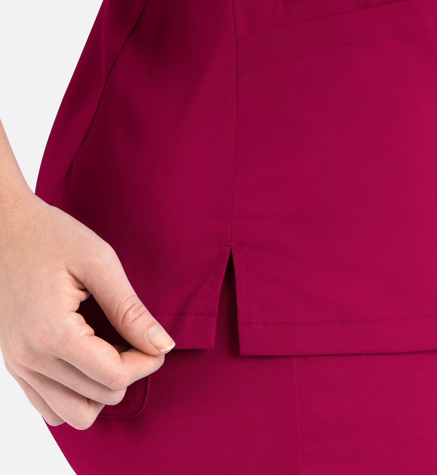 Women Maevn Matrix Contrast Double V-Neck Top 3502