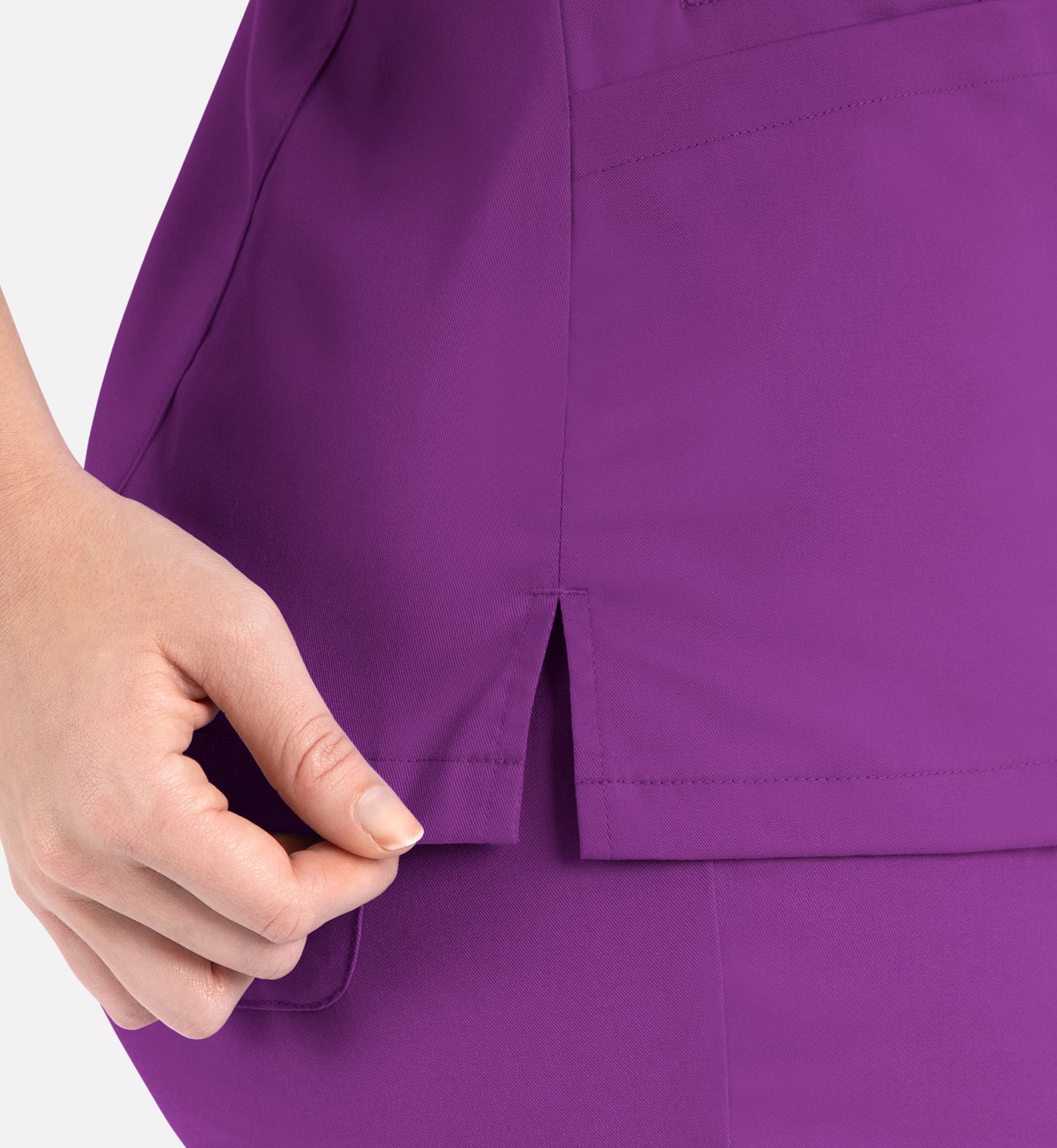 Women Maevn Matrix Contrast Double V-Neck Top 3502