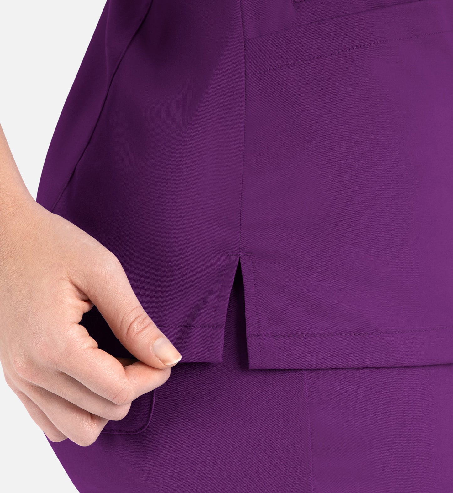 Women Maevn Matrix Contrast Double V-Neck Top 3502