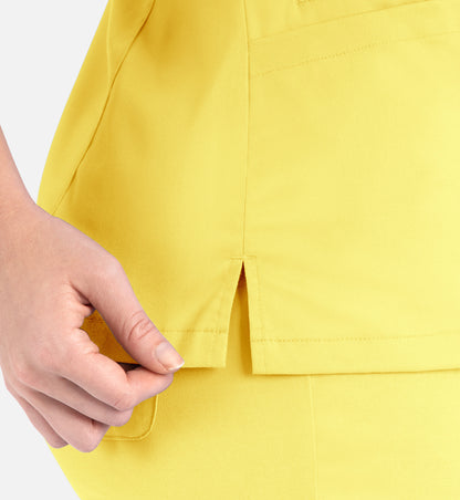 Women Maevn Matrix Contrast Double V-Neck Top 3502