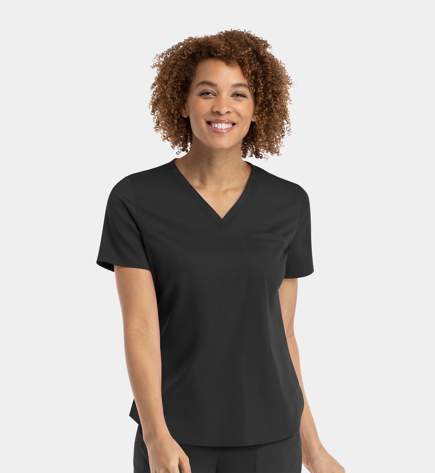 Women Maevn Matrix Tuckable V Neck Top 3503