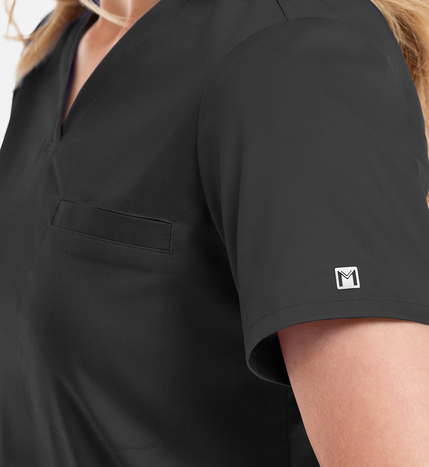 Women Maevn Matrix Tuckable V Neck Top 3503