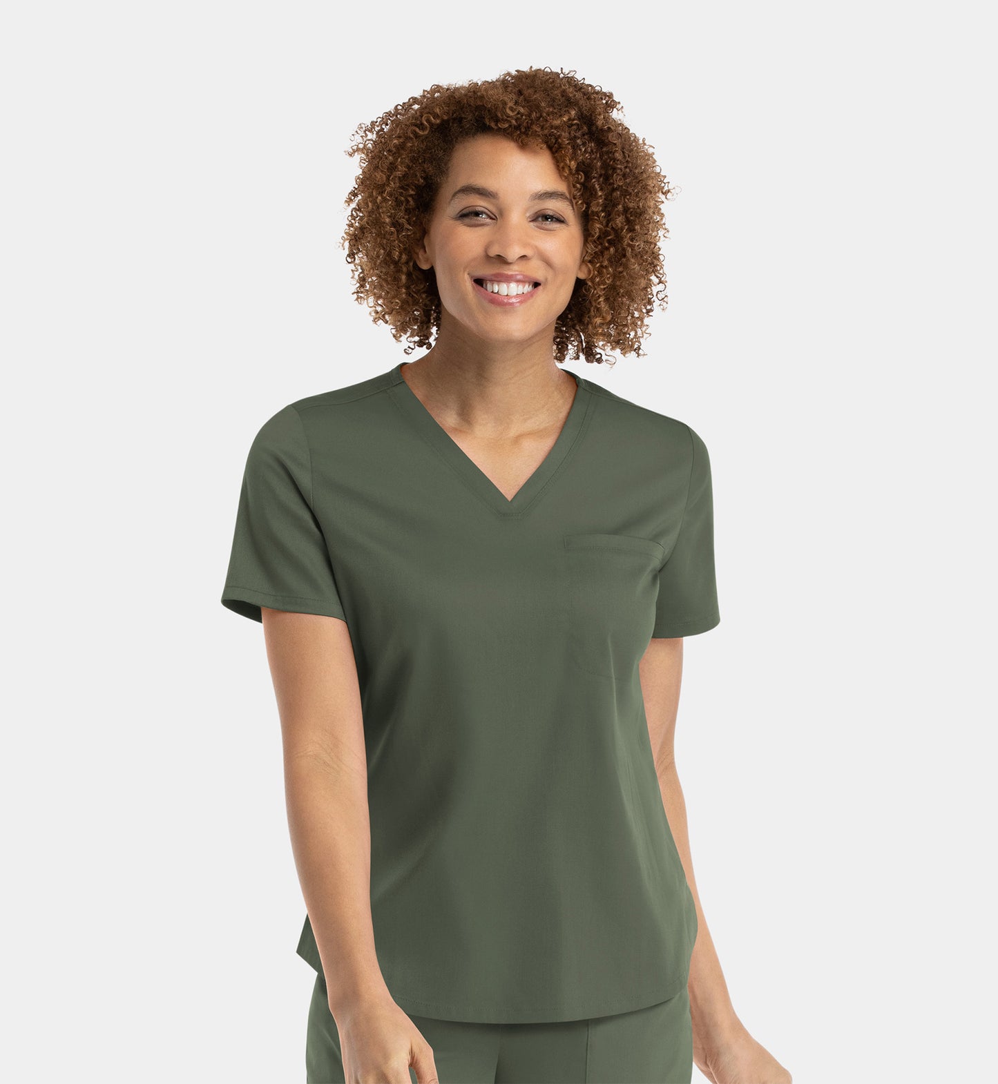 Women Maevn Matrix Tuckable V Neck Top 3503